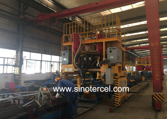 نیمه تریلر اسکلت 40 فوت 7T نیمه تریلر 40 فوت SINOTERCEL
